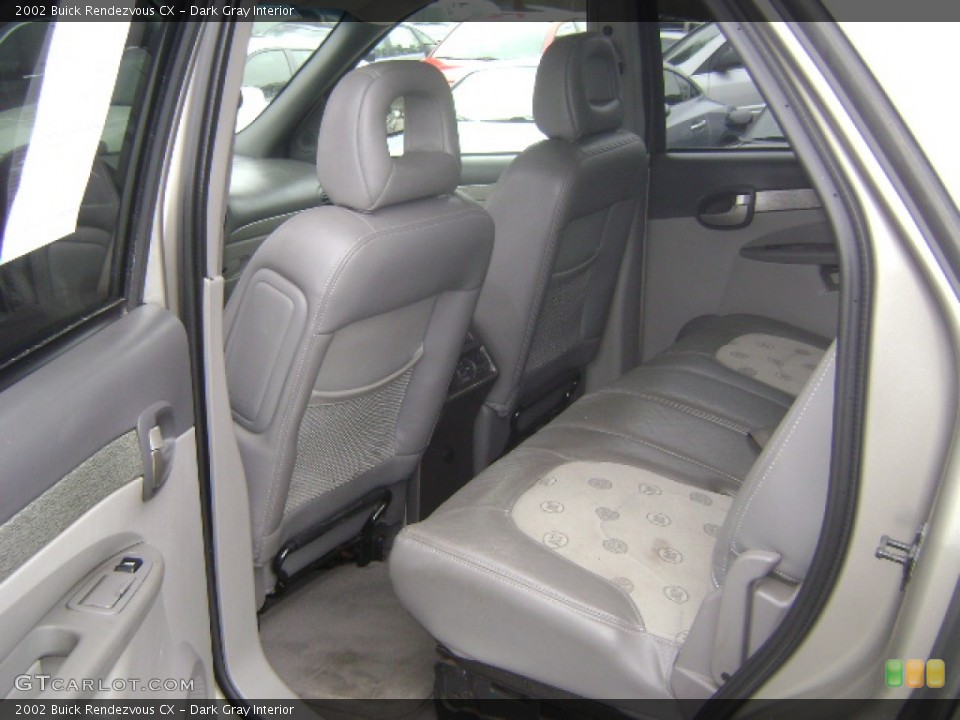 Dark Gray Interior Rear Seat for the 2002 Buick Rendezvous CX #78838302