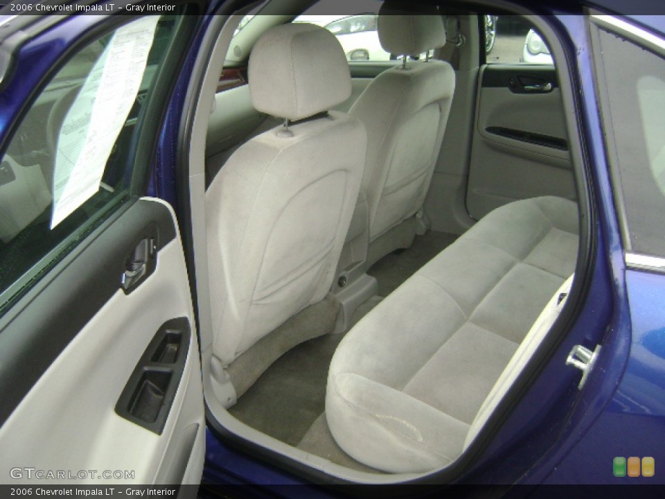 Gray Interior Rear Seat for the 2006 Chevrolet Impala LT #78838430