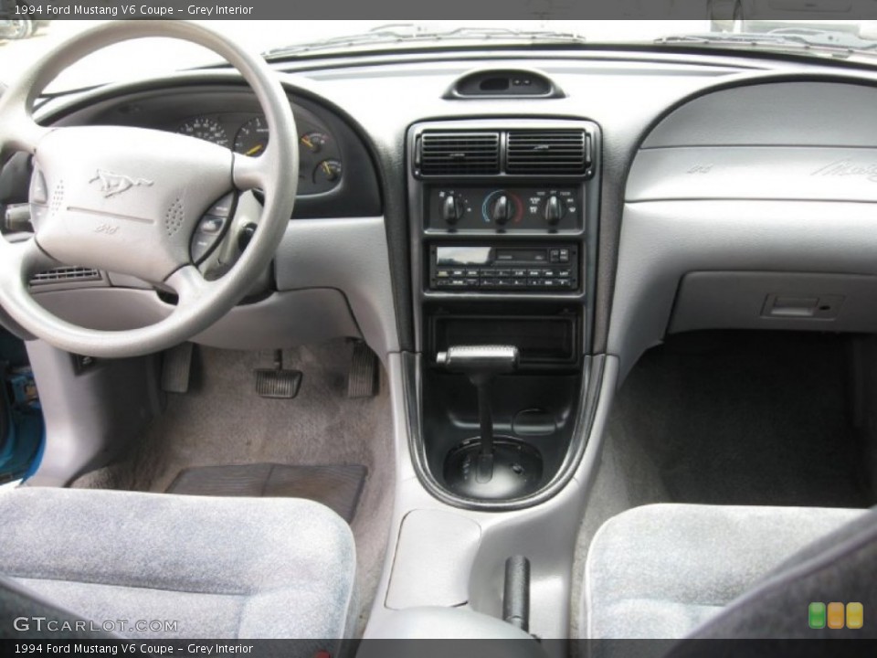 Grey Interior Dashboard for the 1994 Ford Mustang V6 Coupe #78840863