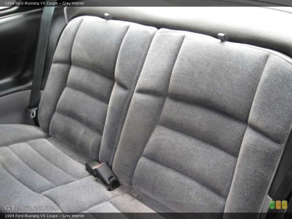 Grey Interior Rear Seat for the 1994 Ford Mustang V6 Coupe #78840875