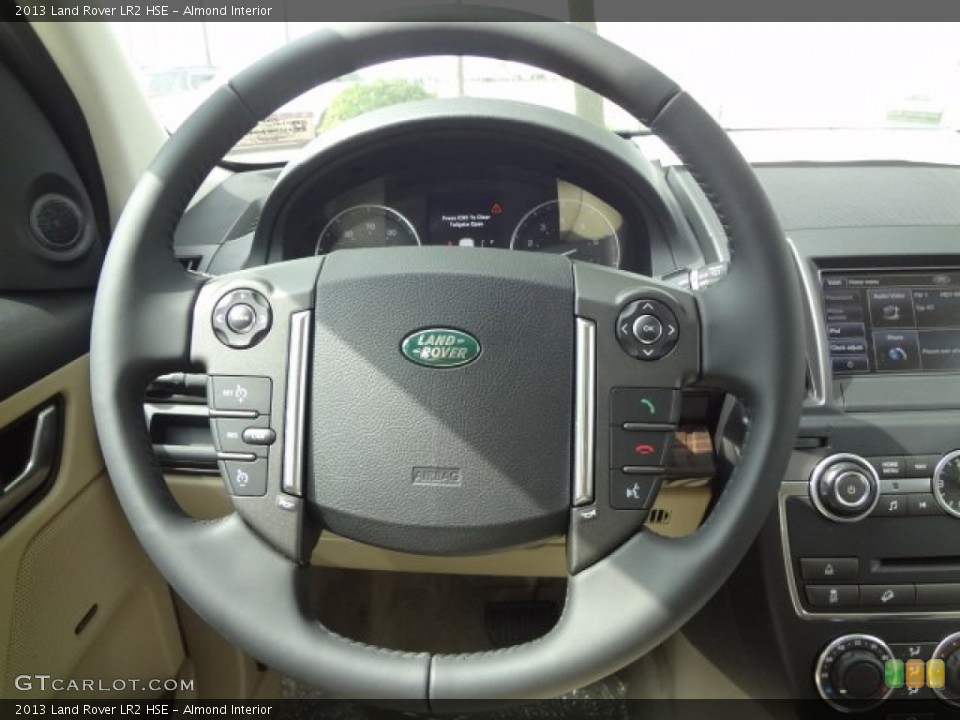 Almond Interior Steering Wheel for the 2013 Land Rover LR2 HSE #78841136