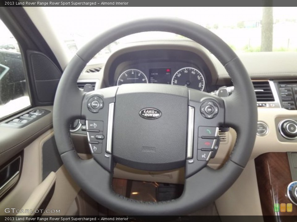 Almond Interior Steering Wheel for the 2013 Land Rover Range Rover Sport Supercharged #78841402