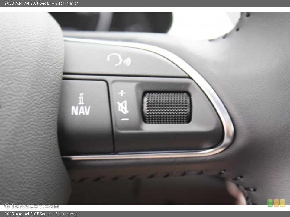 Black Interior Controls for the 2013 Audi A4 2.0T Sedan #78841925