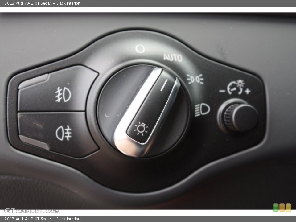 Black Interior Controls for the 2013 Audi A4 2.0T Sedan #78841952
