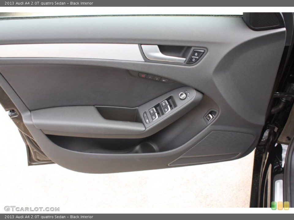 Black Interior Door Panel for the 2013 Audi A4 2.0T quattro Sedan #78842636