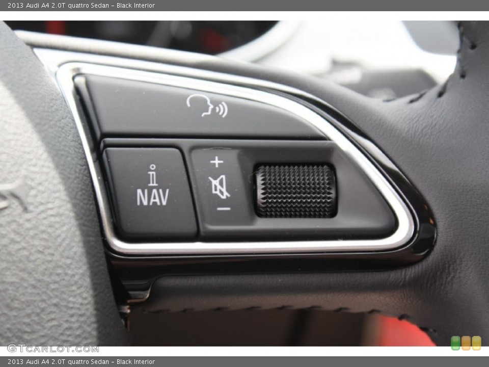 Black Interior Controls for the 2013 Audi A4 2.0T quattro Sedan #78842807