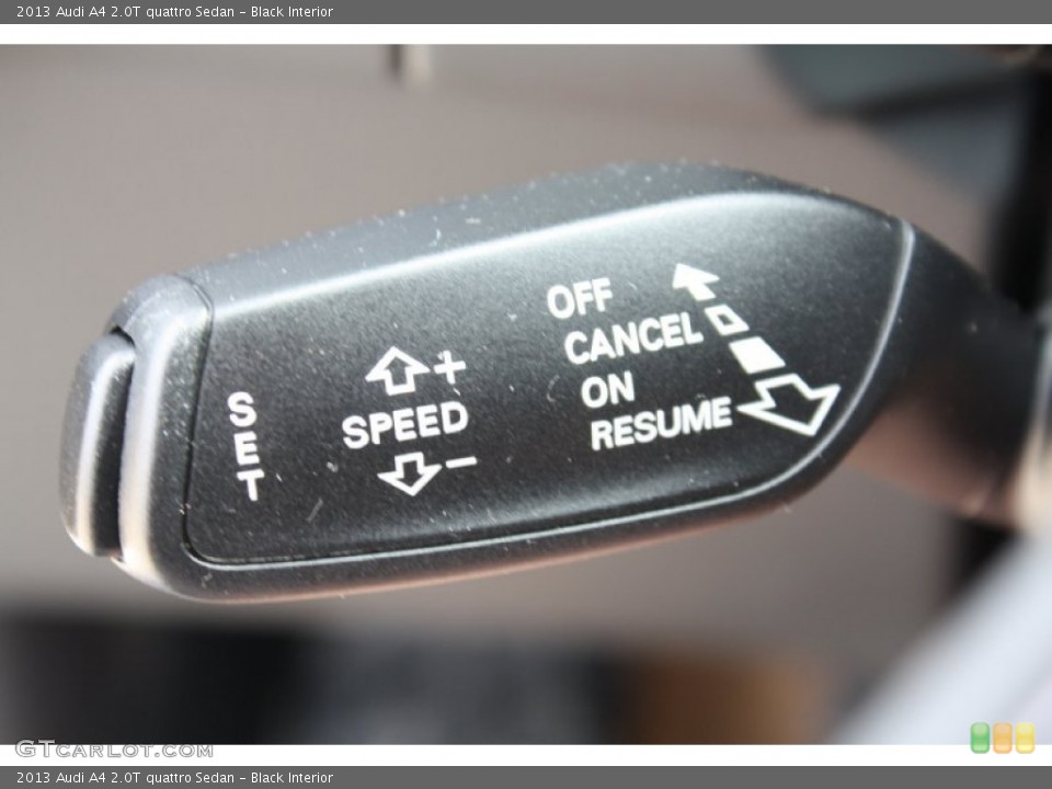 Black Interior Controls for the 2013 Audi A4 2.0T quattro Sedan #78842819