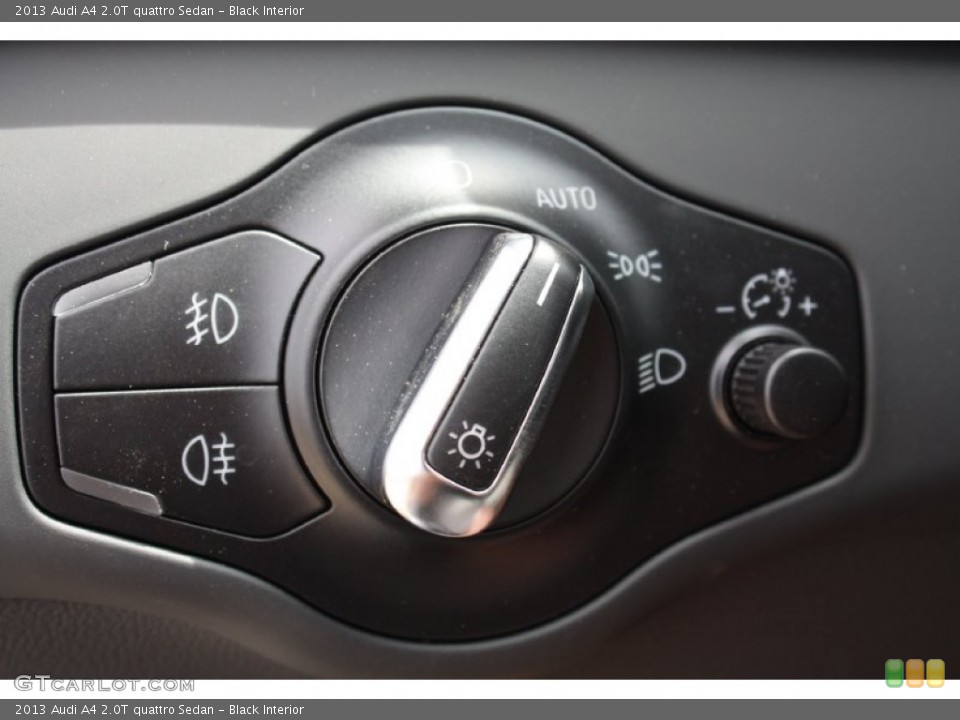 Black Interior Controls for the 2013 Audi A4 2.0T quattro Sedan #78842833