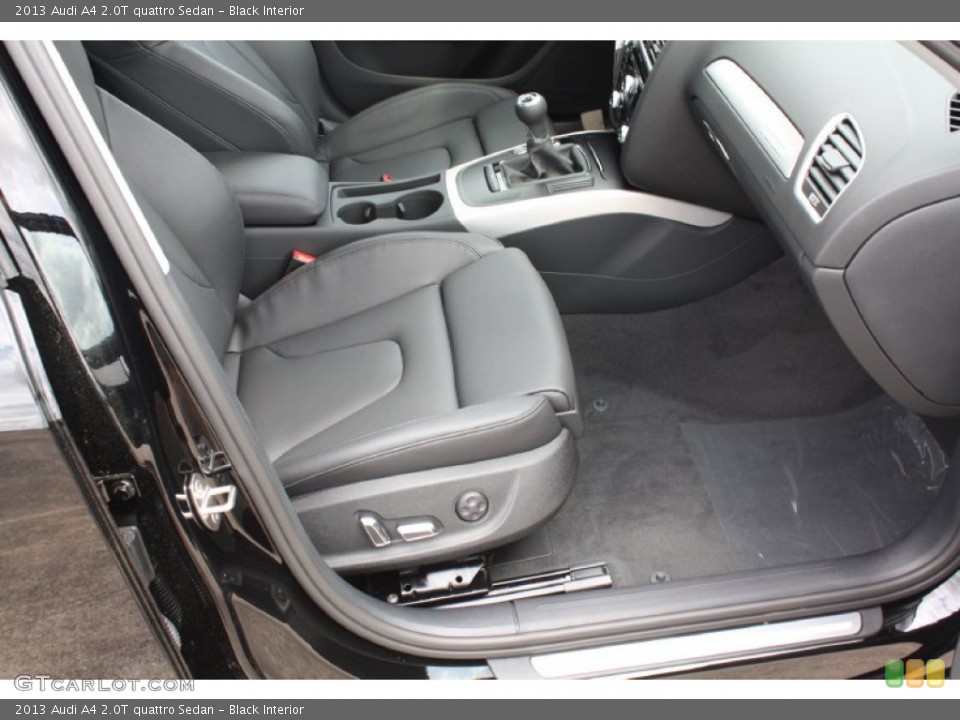 Black Interior Front Seat for the 2013 Audi A4 2.0T quattro Sedan #78842894