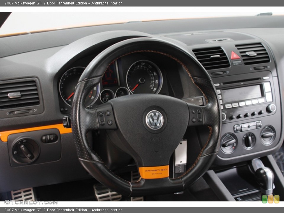 Anthracite Interior Steering Wheel for the 2007 Volkswagen GTI 2 Door Fahrenheit Edition #78844085
