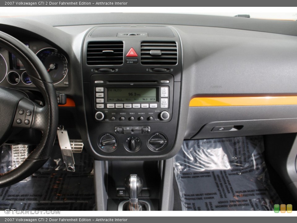 Anthracite Interior Dashboard for the 2007 Volkswagen GTI 2 Door Fahrenheit Edition #78844118