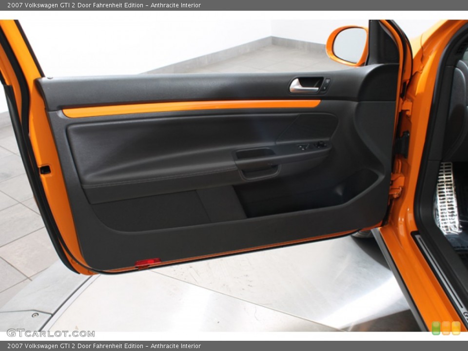 Anthracite Interior Door Panel for the 2007 Volkswagen GTI 2 Door Fahrenheit Edition #78844200