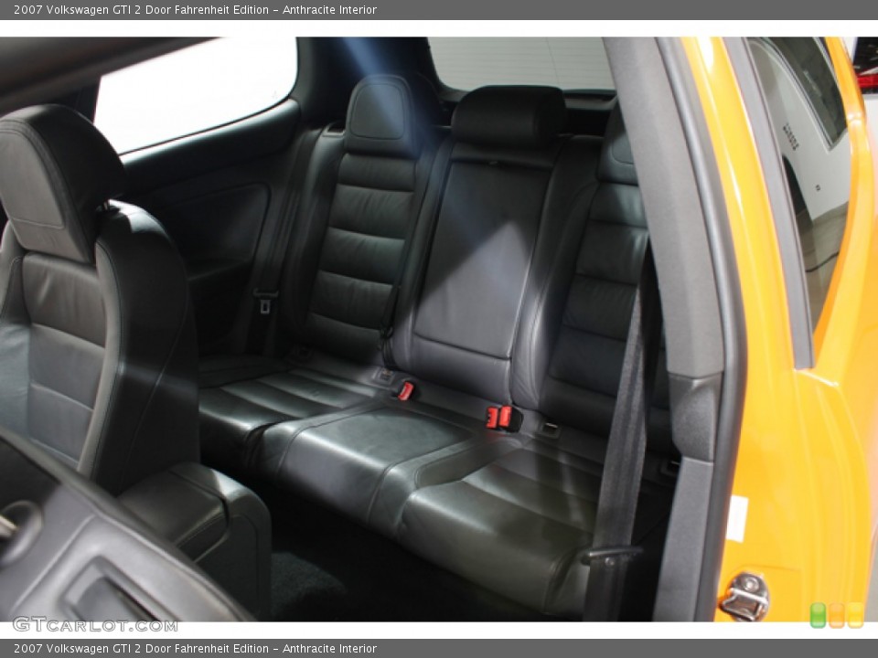 Anthracite Interior Rear Seat for the 2007 Volkswagen GTI 2 Door Fahrenheit Edition #78844241