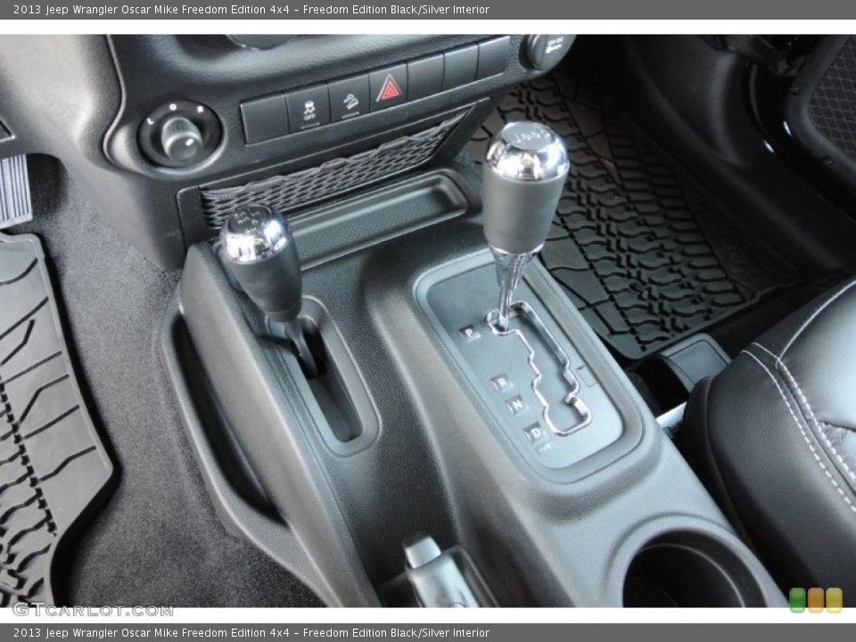 Freedom Edition Black/Silver Interior Transmission for the 2013 Jeep Wrangler Oscar Mike Freedom Edition 4x4 #78845317