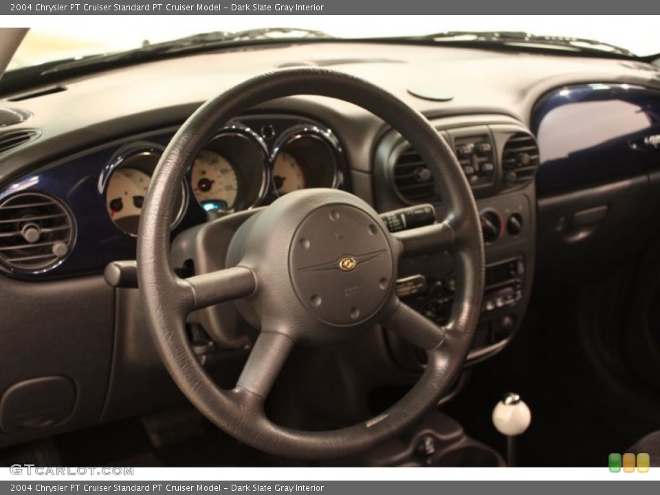 Dark Slate Gray Interior Steering Wheel for the 2004 Chrysler PT Cruiser  #78847235