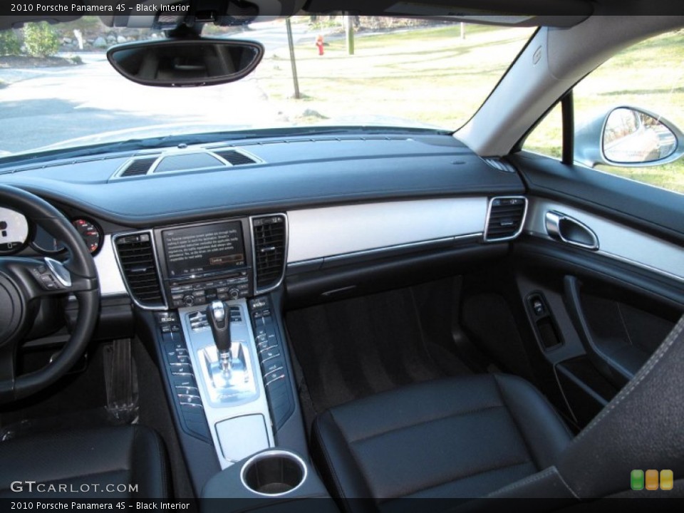 Black Interior Dashboard for the 2010 Porsche Panamera 4S #78849275
