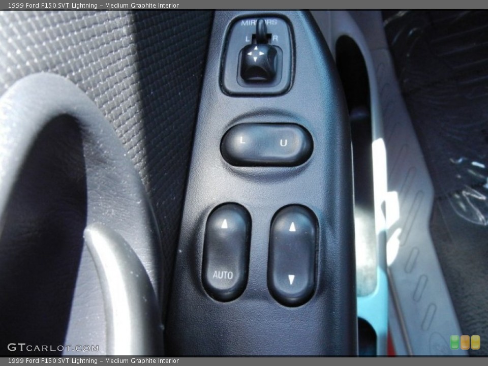 Medium Graphite Interior Controls for the 1999 Ford F150 SVT Lightning #78853570