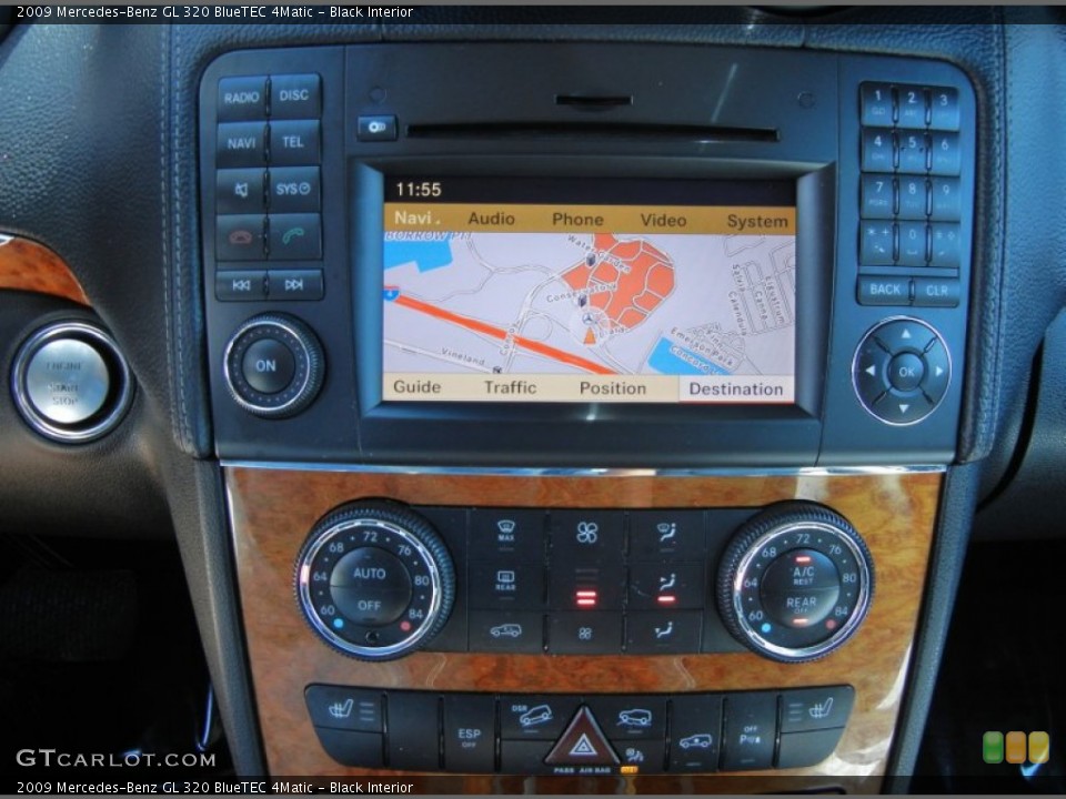 Black Interior Navigation for the 2009 Mercedes-Benz GL 320 BlueTEC 4Matic #78855310