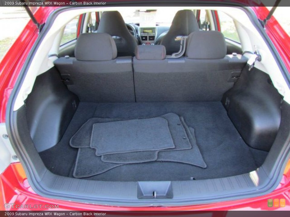 Carbon Black Interior Trunk for the 2009 Subaru Impreza WRX Wagon #78855733