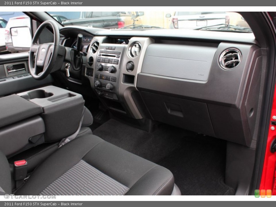 Black Interior Dashboard for the 2011 Ford F150 STX SuperCab #78856536