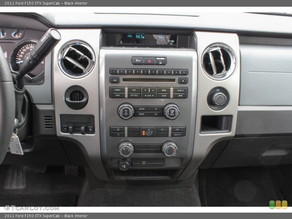 Black Interior Controls for the 2011 Ford F150 STX SuperCab #78856612