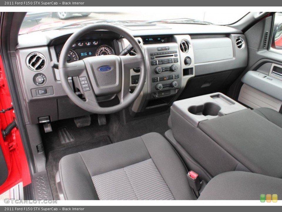 Black 2011 Ford F150 Interiors