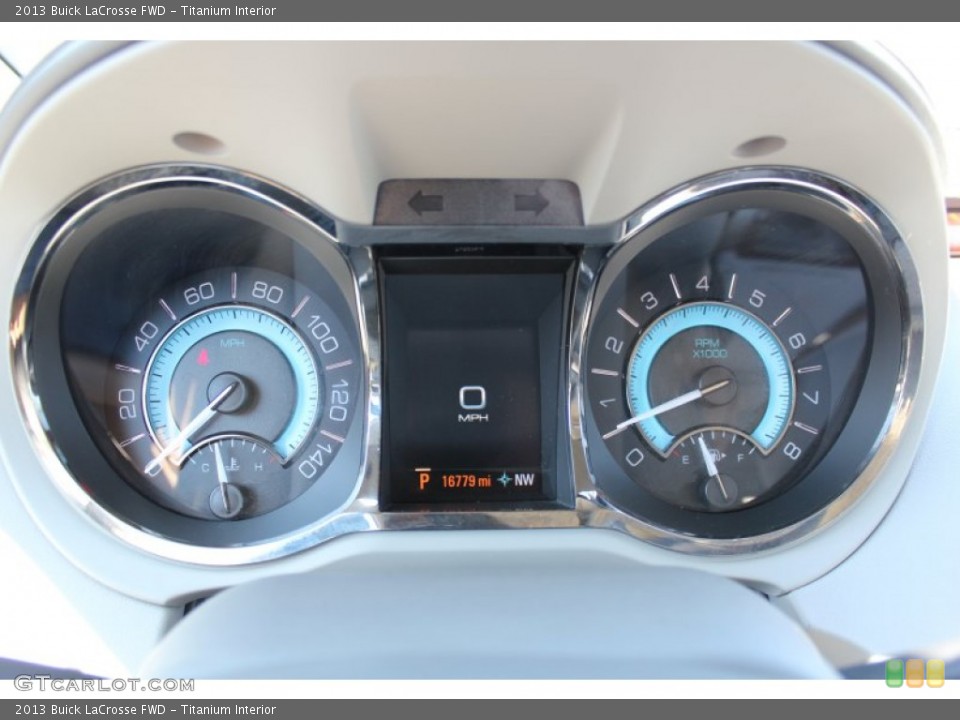 Titanium Interior Gauges for the 2013 Buick LaCrosse FWD #78857770