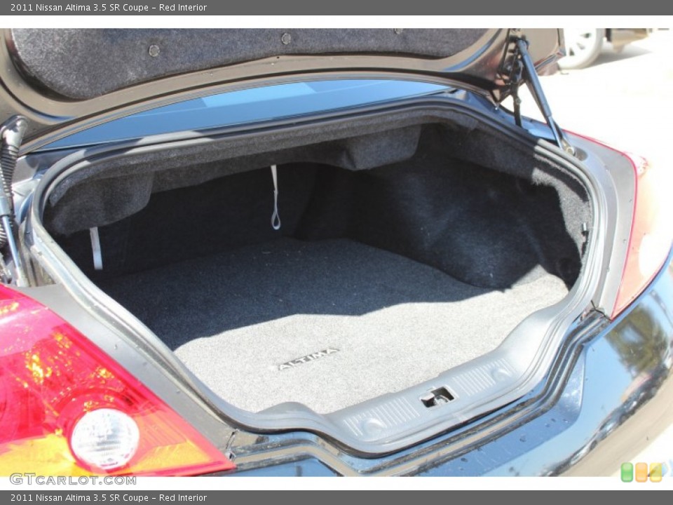Red Interior Trunk for the 2011 Nissan Altima 3.5 SR Coupe #78858639