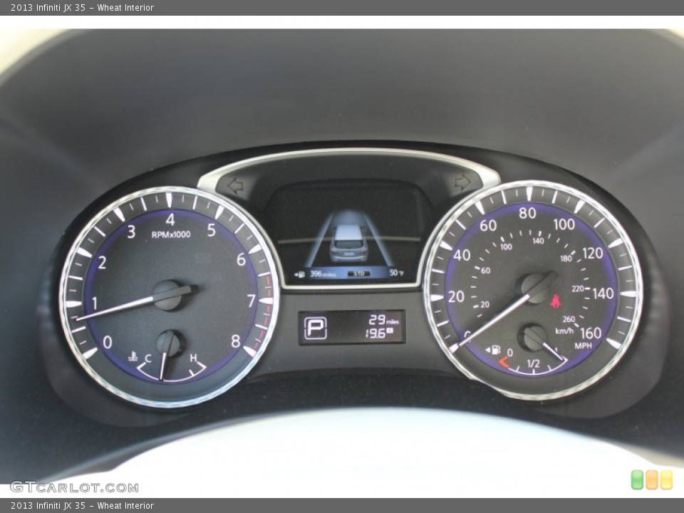 Wheat Interior Gauges for the 2013 Infiniti JX 35 #78859138