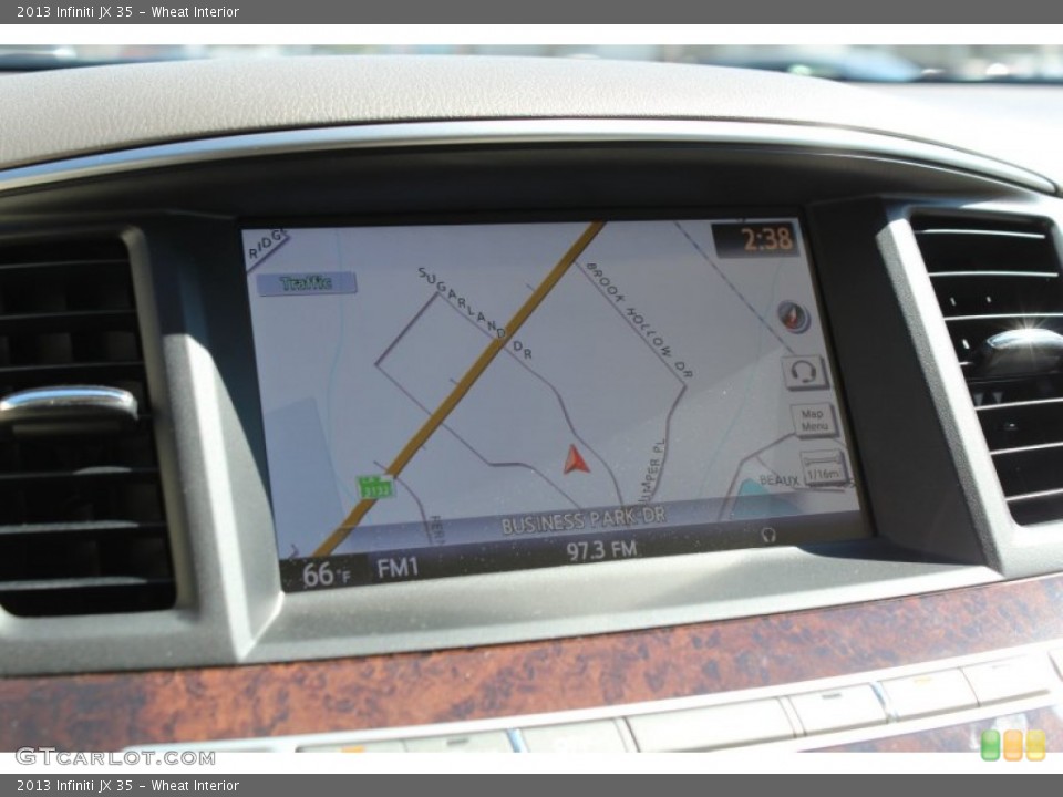 Wheat Interior Navigation for the 2013 Infiniti JX 35 #78859432