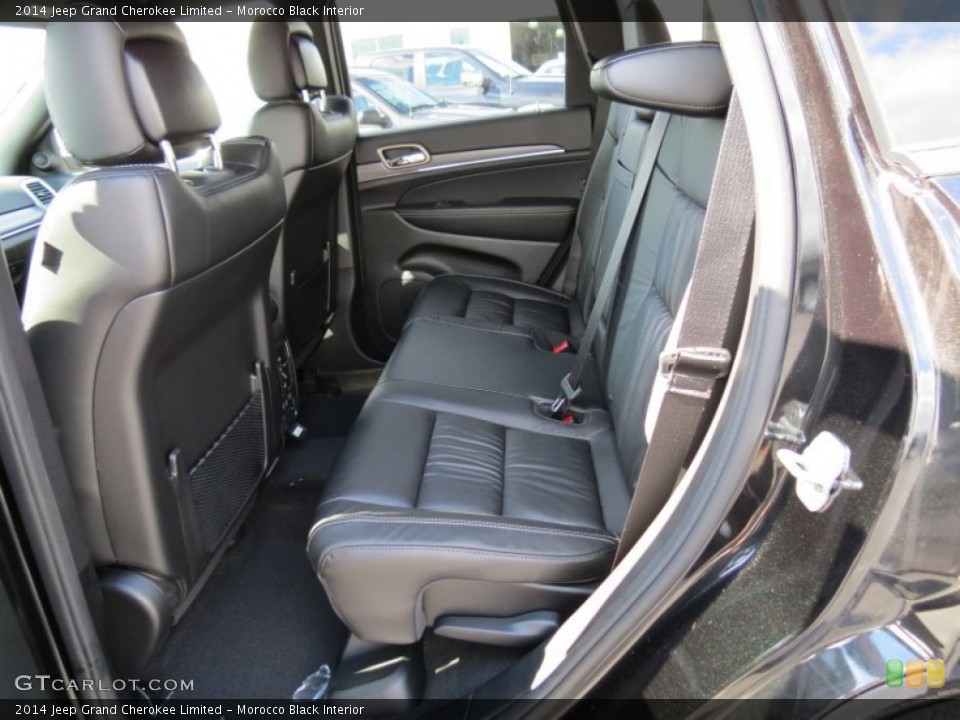 Morocco Black Interior Rear Seat for the 2014 Jeep Grand Cherokee Limited #78859570