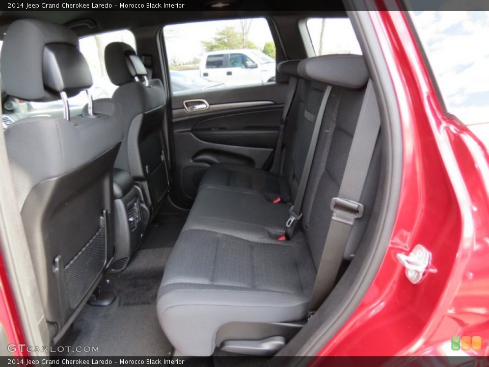 Morocco Black Interior Rear Seat for the 2014 Jeep Grand Cherokee Laredo #78859799
