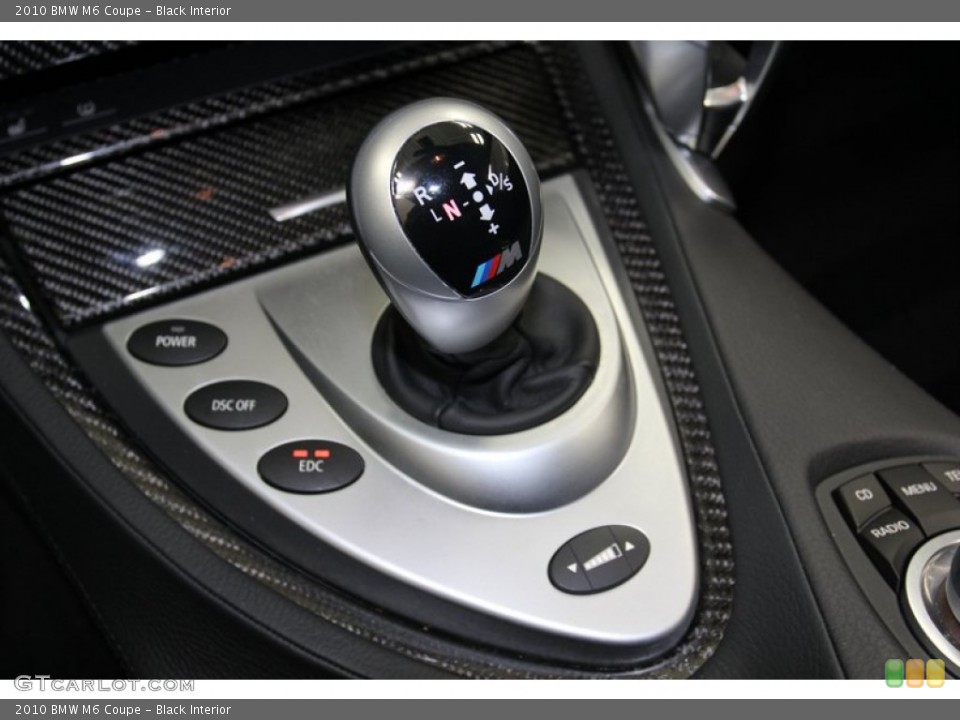 Black Interior Transmission for the 2010 BMW M6 Coupe #78861130