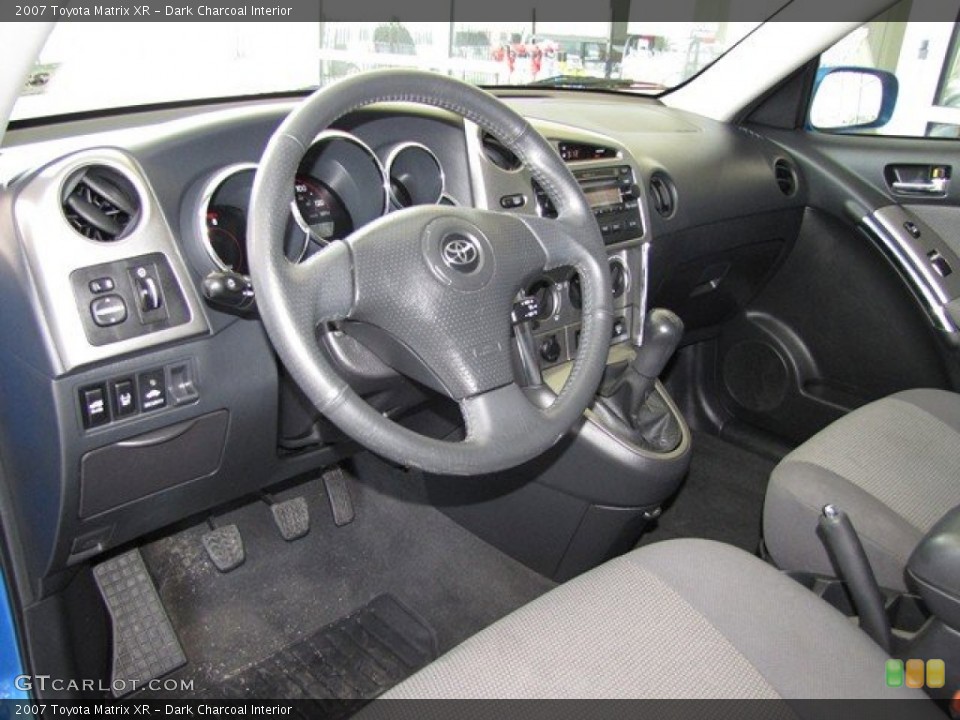 Dark Charcoal Interior Dashboard for the 2007 Toyota Matrix XR #78862093