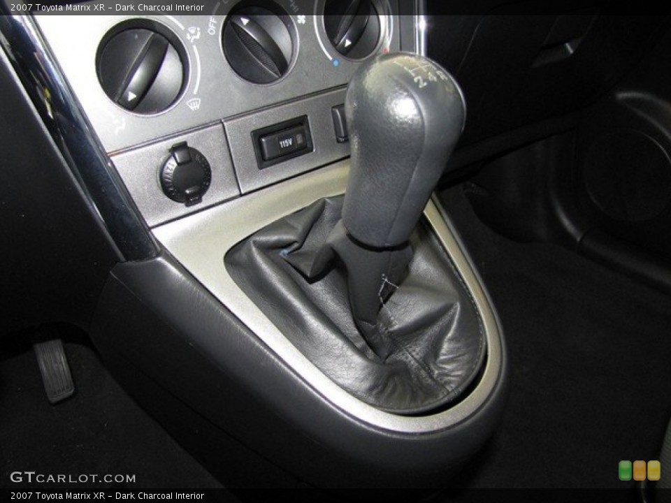 Dark Charcoal Interior Transmission for the 2007 Toyota Matrix XR #78862204