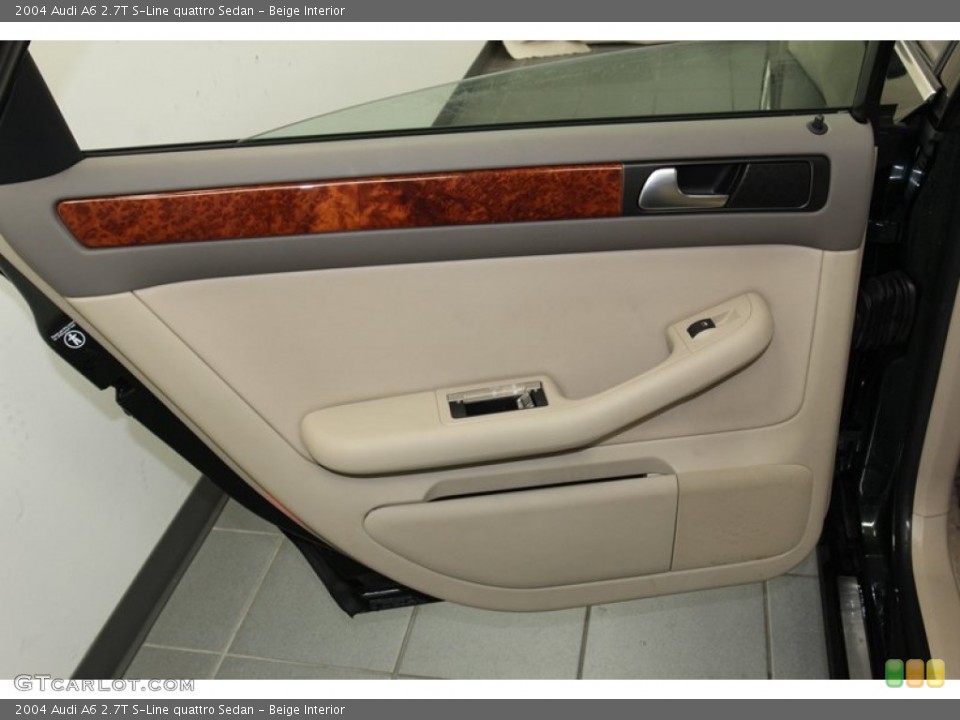 Beige Interior Door Panel for the 2004 Audi A6 2.7T S-Line quattro Sedan #78862654