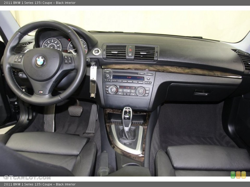 Black Interior Dashboard for the 2011 BMW 1 Series 135i Coupe #78863659