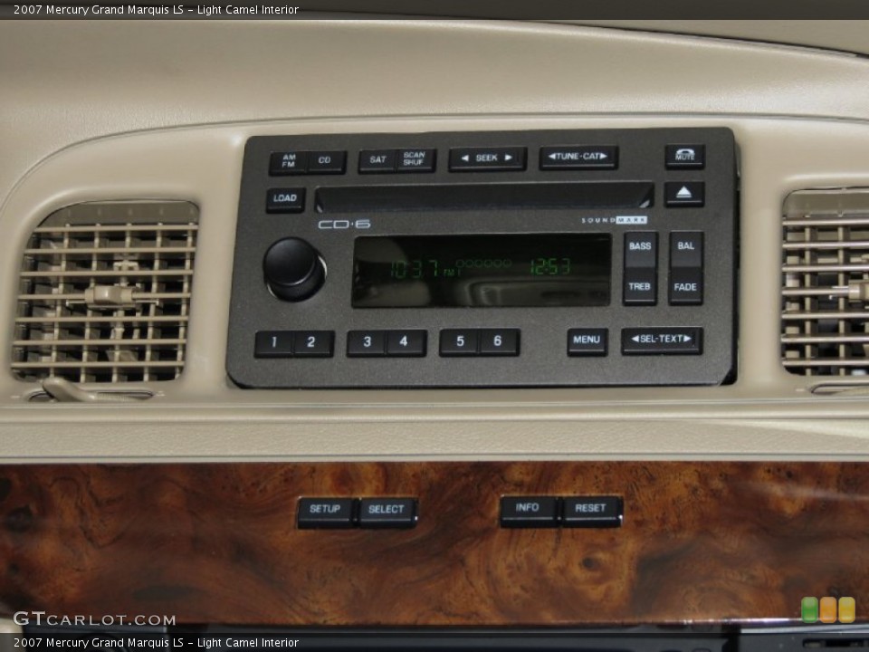 Light Camel Interior Audio System for the 2007 Mercury Grand Marquis LS #78865565