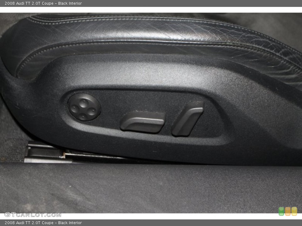 Black Interior Controls for the 2008 Audi TT 2.0T Coupe #78866325