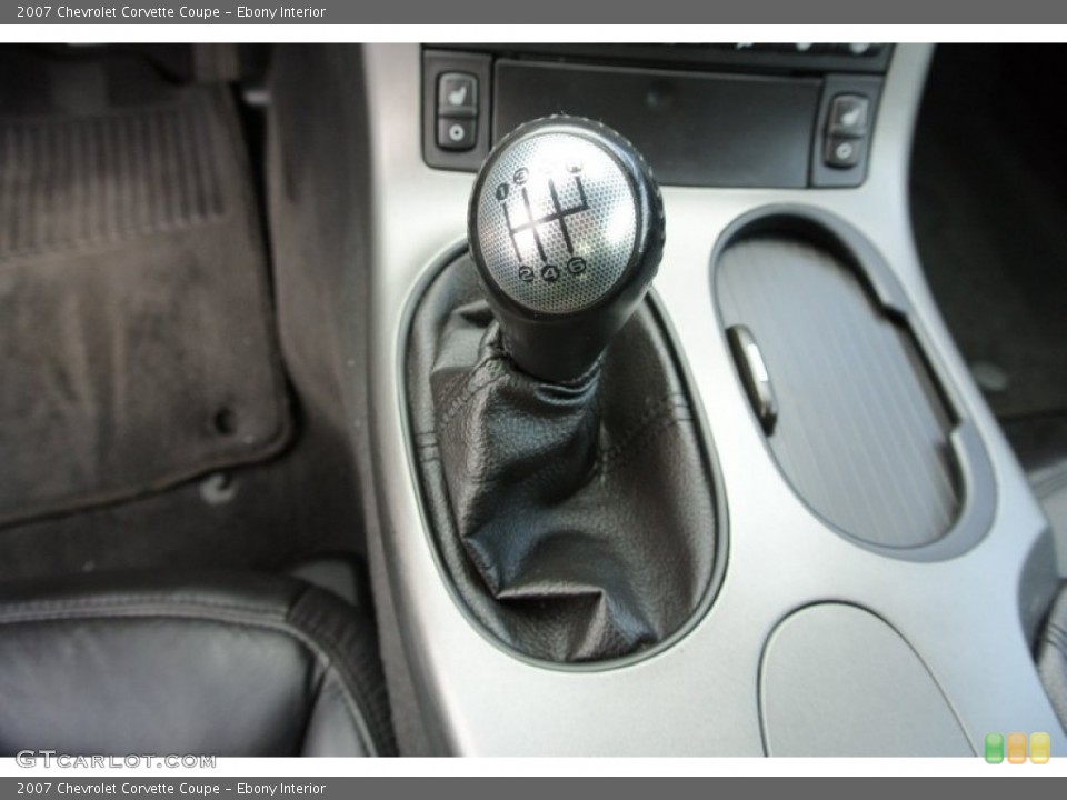 Ebony Interior Transmission for the 2007 Chevrolet Corvette Coupe #78866386