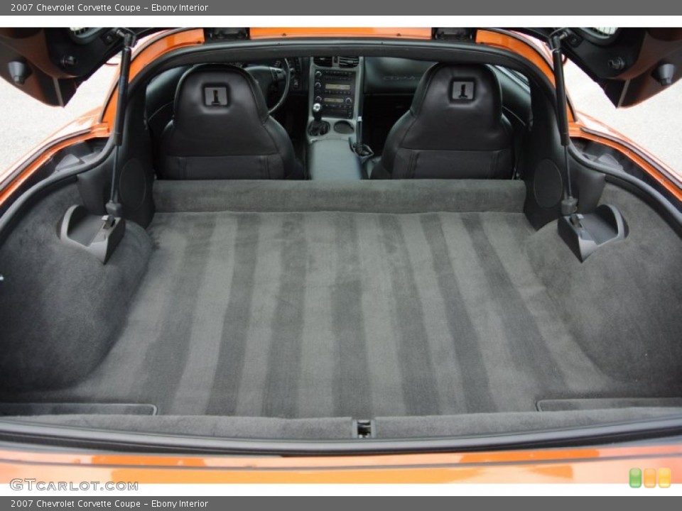 Ebony Interior Trunk for the 2007 Chevrolet Corvette Coupe #78866492