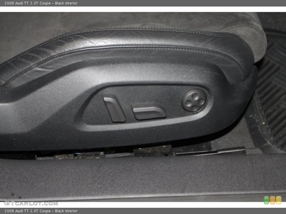 Black Interior Controls for the 2008 Audi TT 2.0T Coupe #78866614