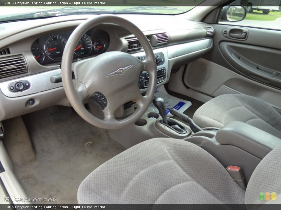 Light Taupe Interior Photo for the 2006 Chrysler Sebring Touring Sedan #78867935
