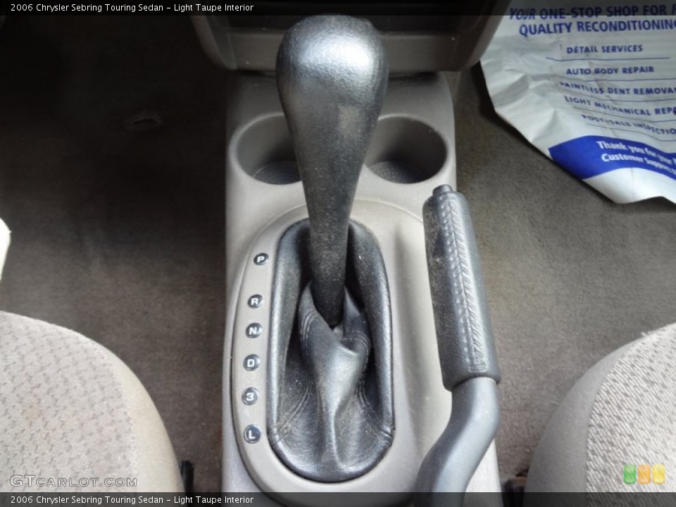 Light Taupe Interior Transmission for the 2006 Chrysler Sebring Touring Sedan #78868063
