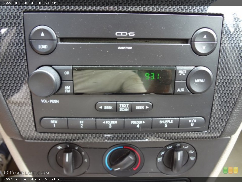 Light Stone Interior Controls for the 2007 Ford Fusion SE #78868456