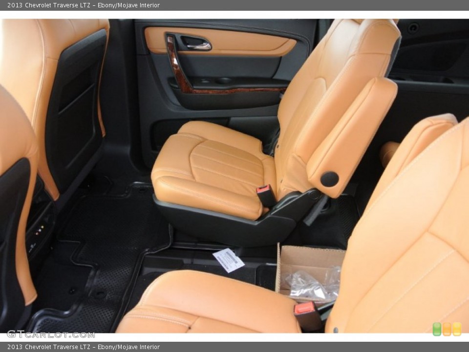 Ebony/Mojave Interior Rear Seat for the 2013 Chevrolet Traverse LTZ #78870343