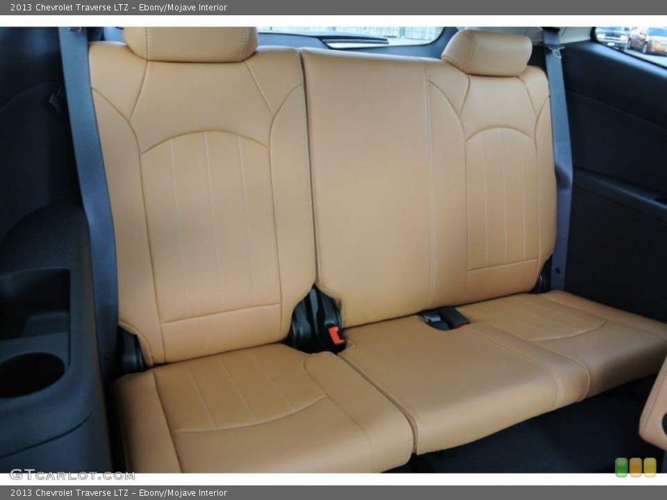 Ebony/Mojave Interior Rear Seat for the 2013 Chevrolet Traverse LTZ #78870388