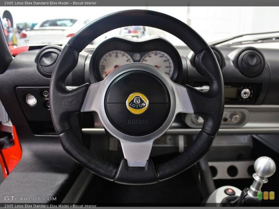 Biscuit Interior Steering Wheel For The 2005 Lotus Elise