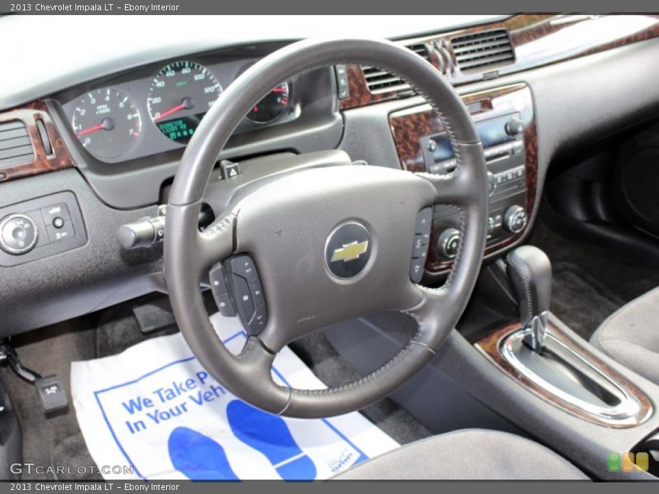Ebony Interior Photo for the 2013 Chevrolet Impala LT #78874192