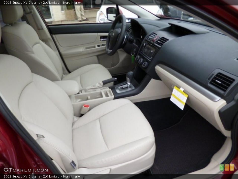 Ivory Interior Photo for the 2013 Subaru XV Crosstrek 2.0 Limited #78880764